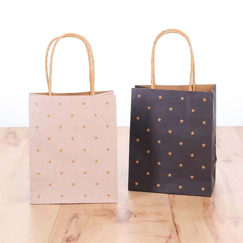 手提袋/星星 3入 12×15×7cm