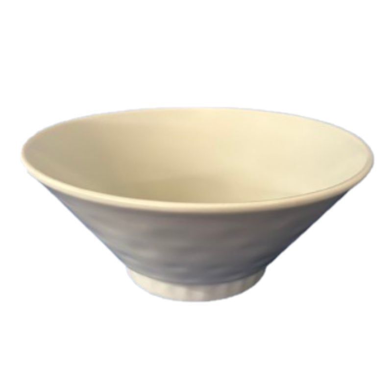 反口輕量丼碗/霧灰 Ø19.1×7.9cm