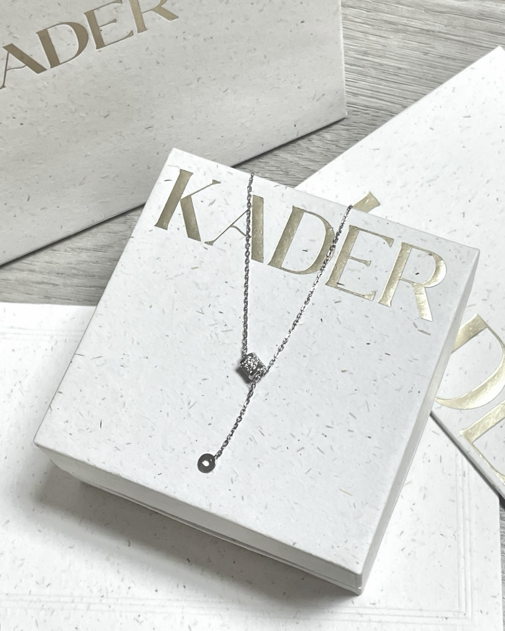 KADER 卡蒂羅 流蘇 小蠻腰 鑲鑽 項鍊 鎖骨鍊