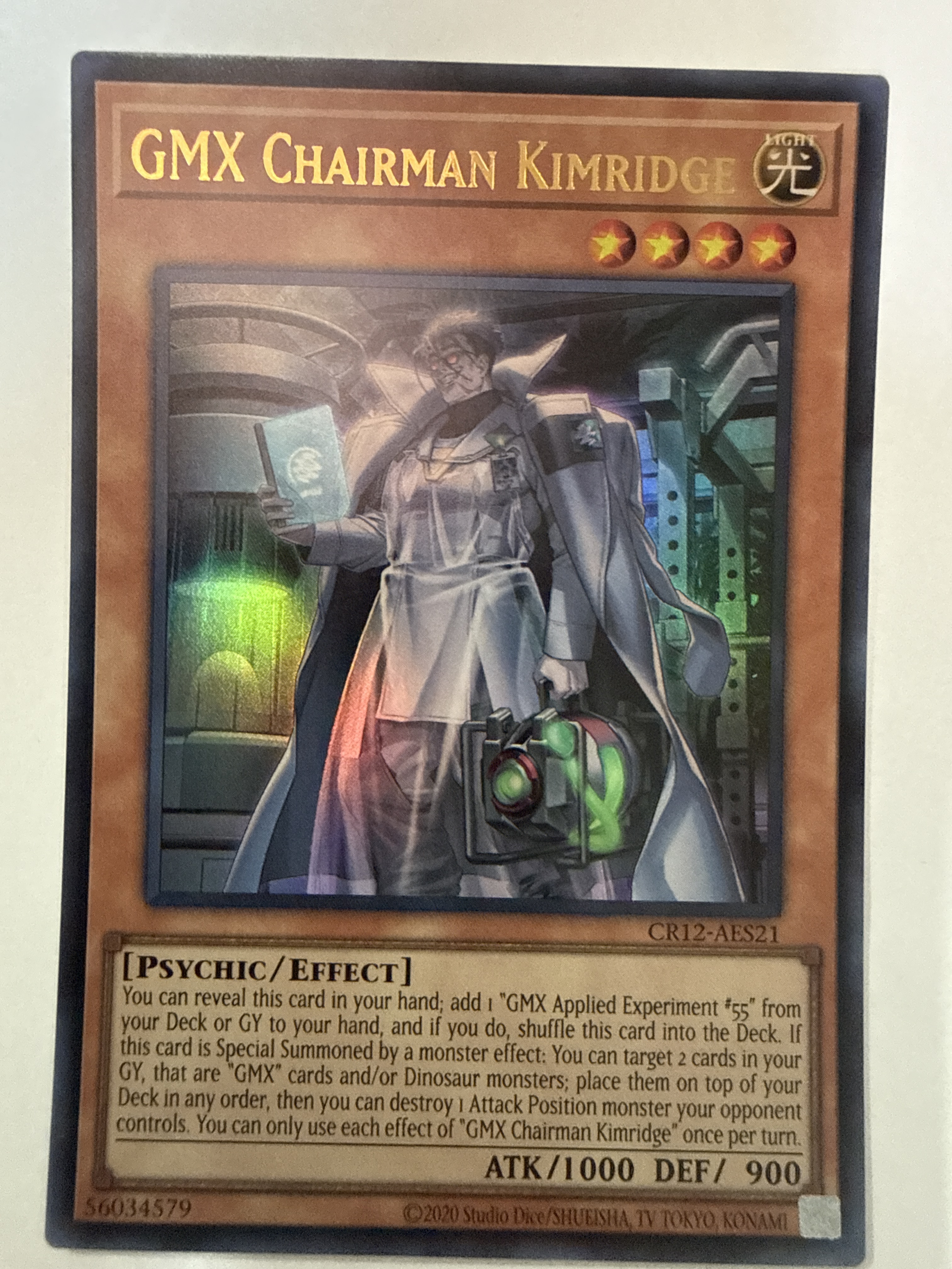 CR12-AES21 (UR)GMX Chairman Kimridge(GMX主任教授 金里奇)