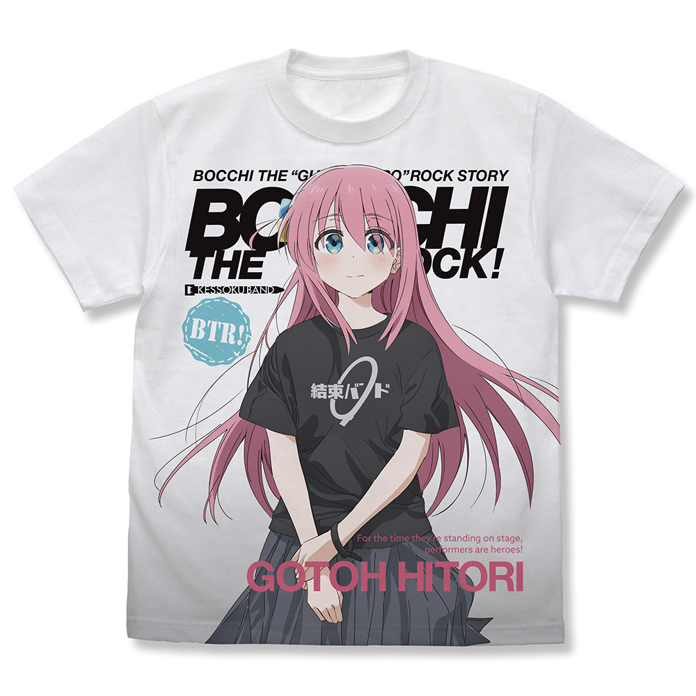 後藤ひとり ﾌﾙｸﾞﾗﾌｨｯｸTｼｬﾂ/WHITE COSPA 072026