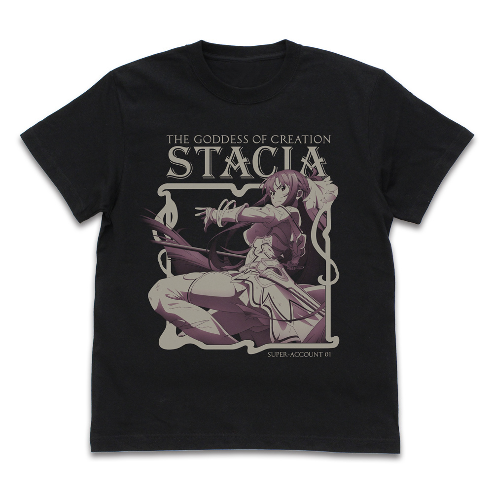 UW《創世神ｽﾃｲｼｱ》ｱｽﾅ Tｼｬﾂ/BLACK COSPA 072026