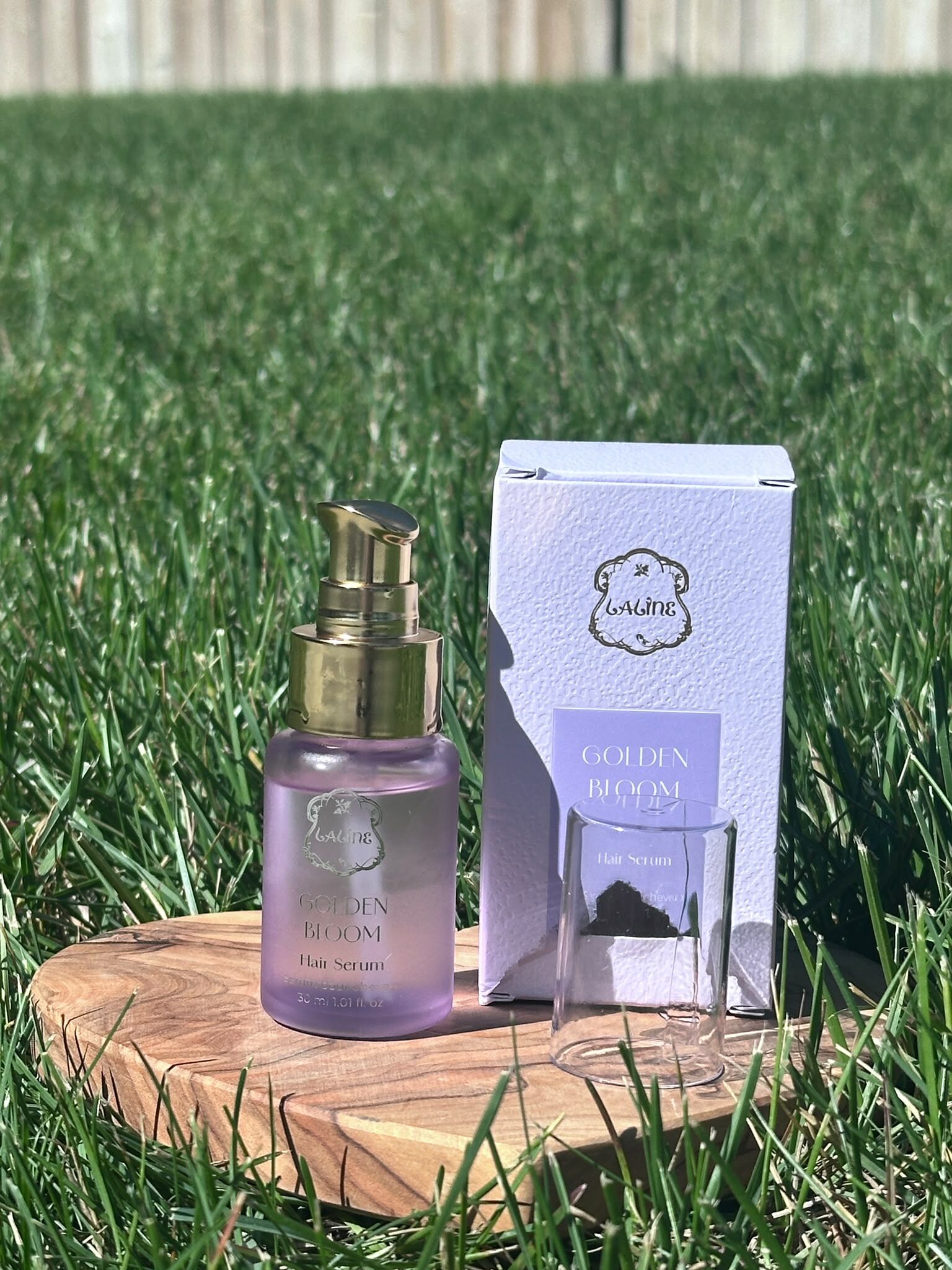 UF04 Laline 金色花海 頭髮精華 30ml  Golden Bloom Hair Serum  30ml
