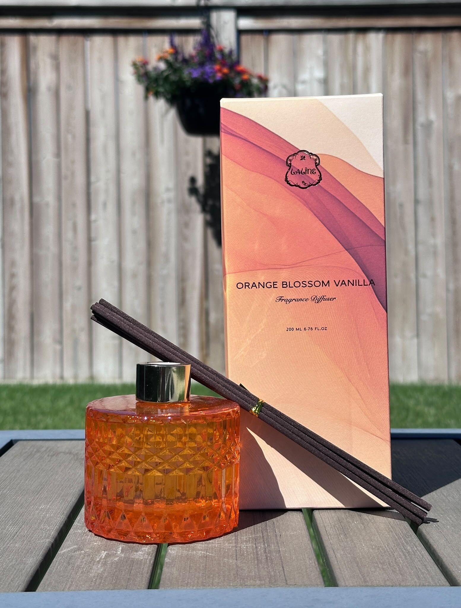 UF09 Laline 限量版 橙花香草玫瑰 擴香瓶 200ml  Orange Blossom Vanilla Fragrance Diffuser - 200 ml