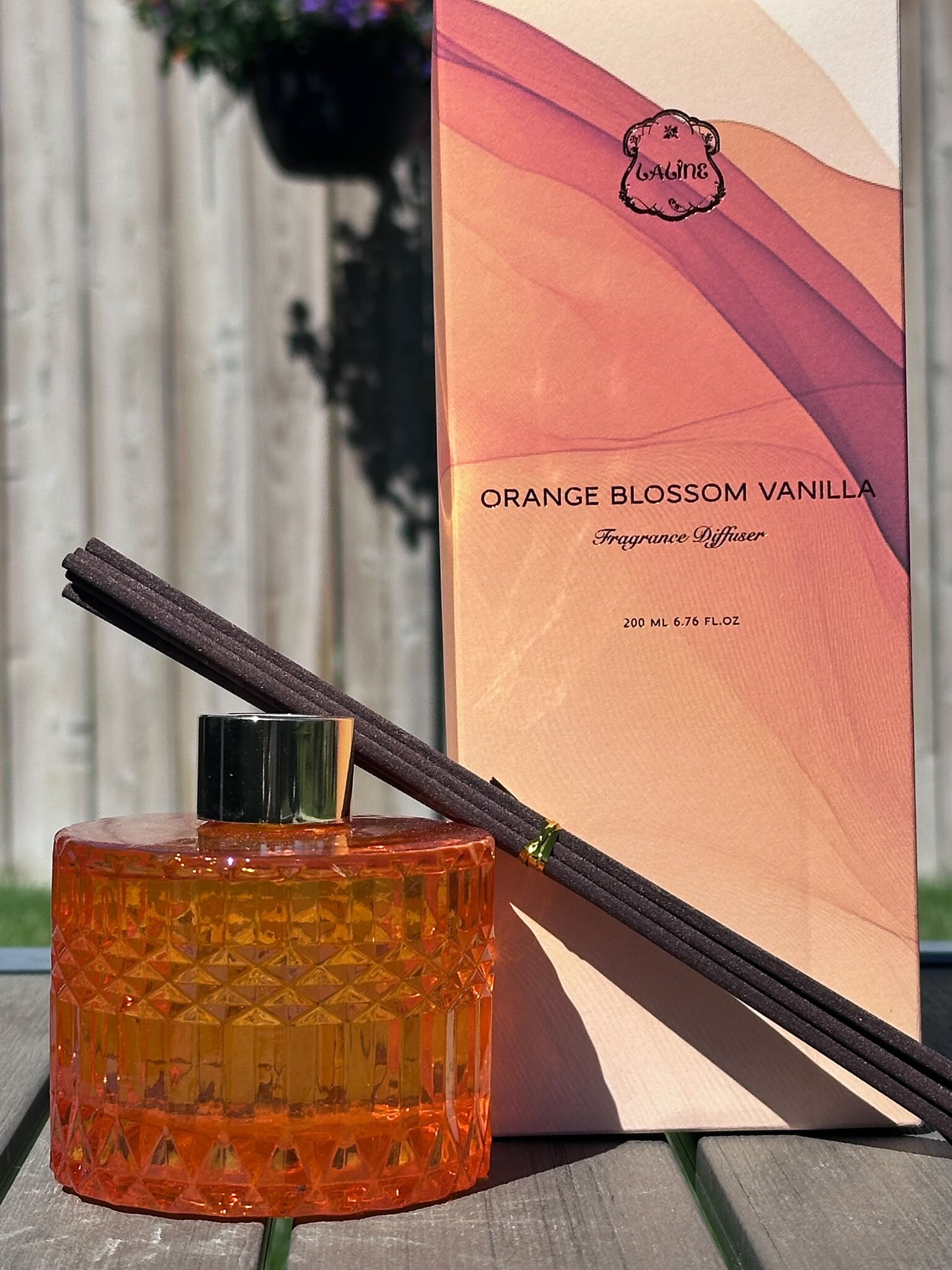 UF09 Laline 限量版 橙花香草玫瑰 擴香瓶 200ml  Orange Blossom Vanilla Fragrance Diffuser - 200 ml