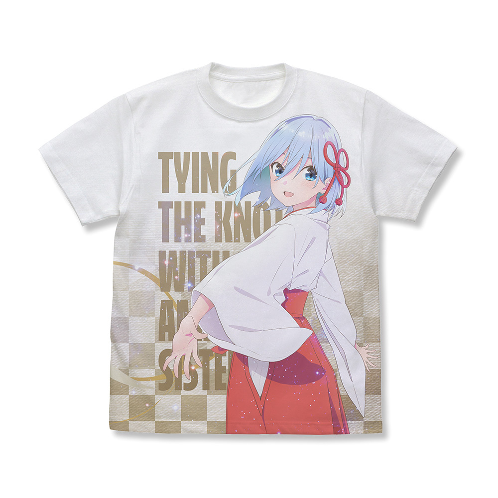 甘神朝姫 ﾌﾙｸﾞﾗﾌｨｯｸTｼｬﾂ/WHITE COSPA 072726