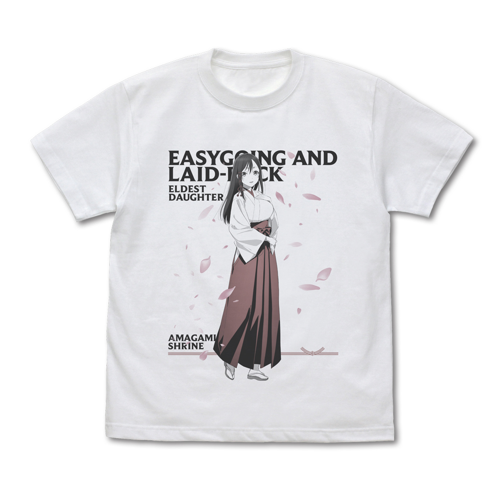 甘神夜重 Tｼｬﾂ/WHITE COSPA 072726