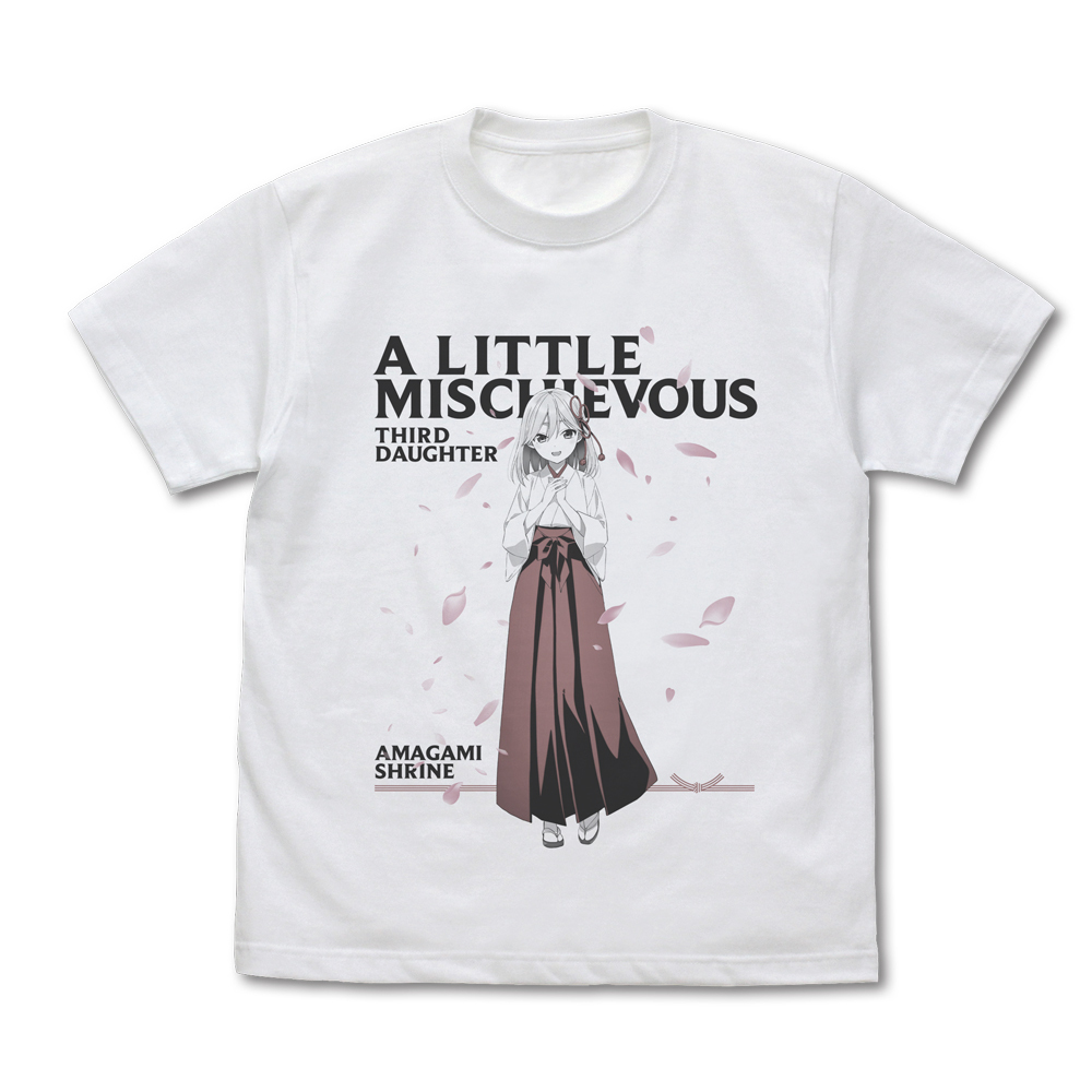 甘神朝姫 Tｼｬﾂ/WHITE COSPA 072726