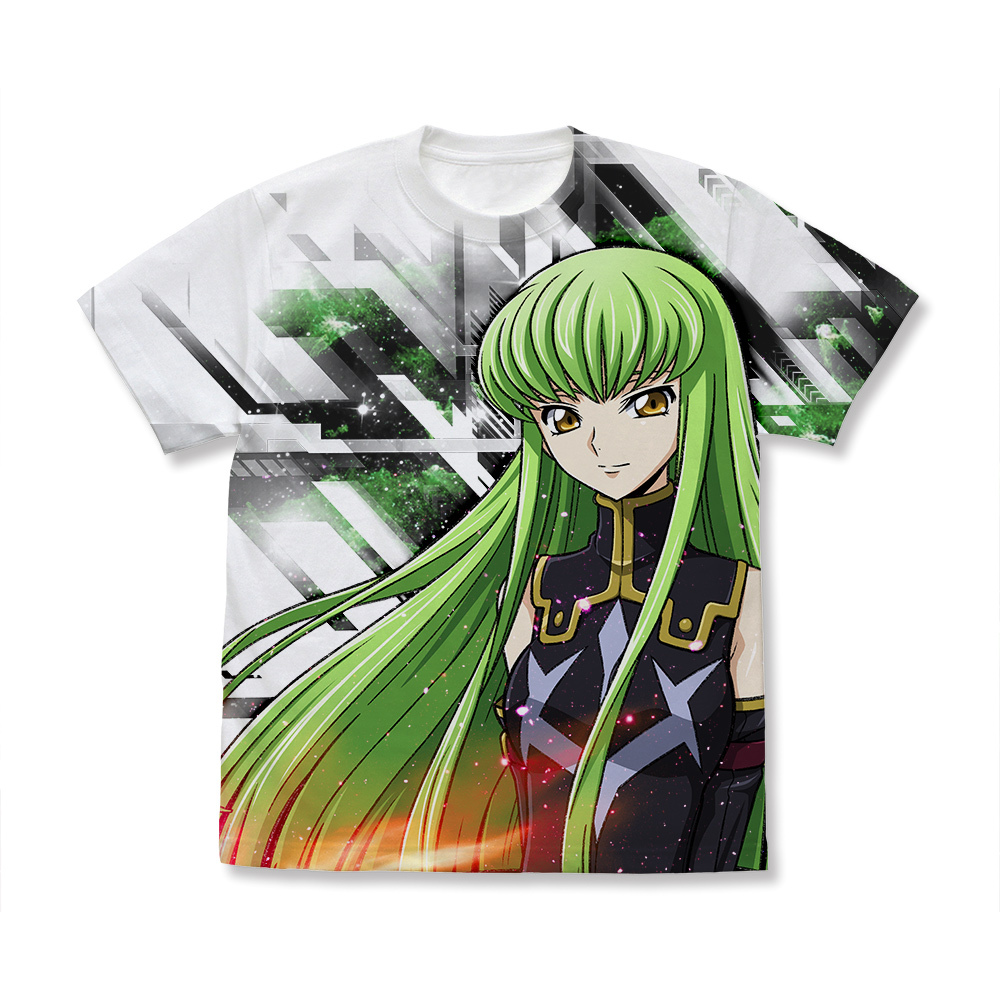 C.C. ﾌﾙｸﾞﾗﾌｨｯｸTｼｬﾂ 黒の騎士団Ver./WHITE COSPA 072726