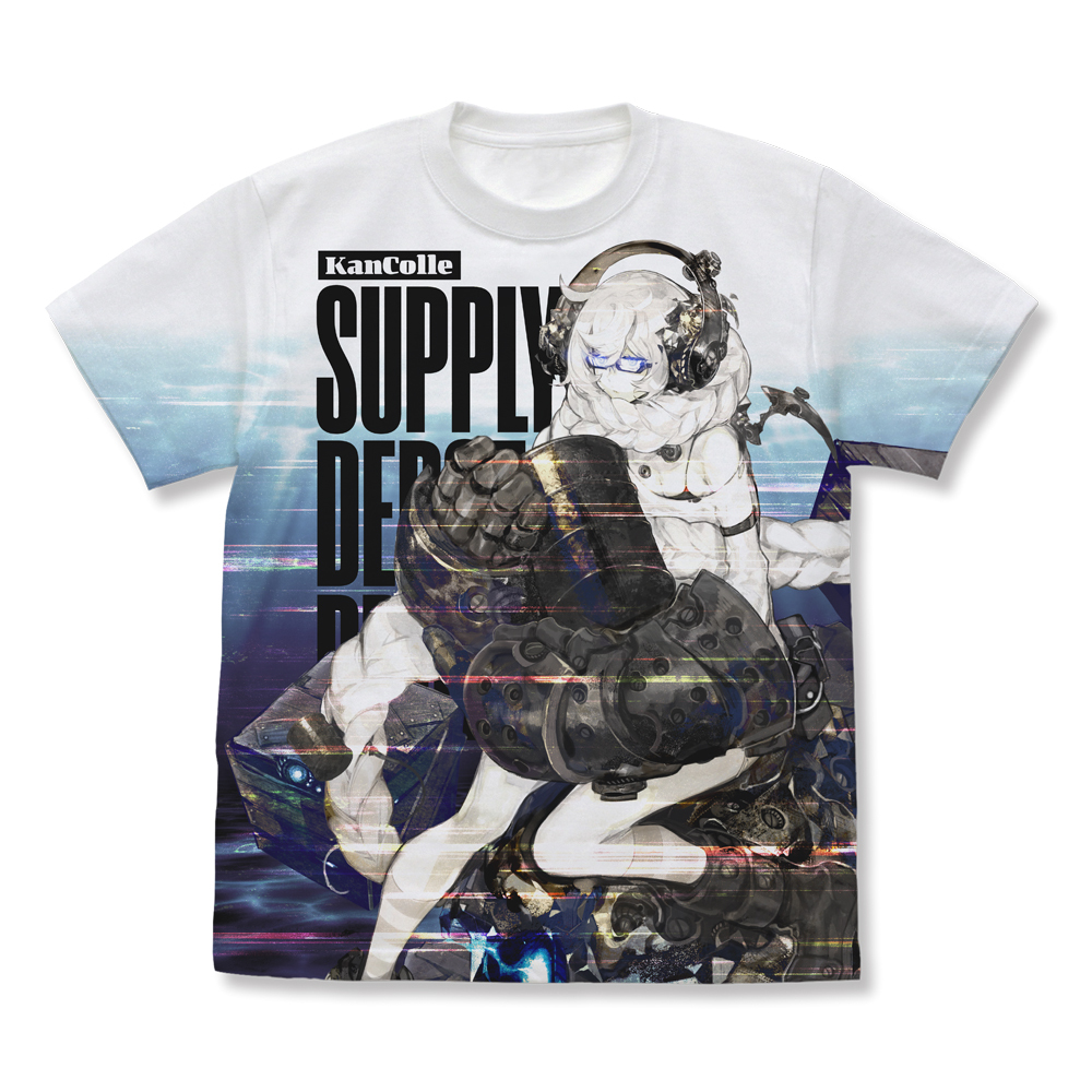 集積地棲姫 ﾌﾙｸﾞﾗﾌｨｯｸTｼｬﾂ/WHITE COSPA 072726
