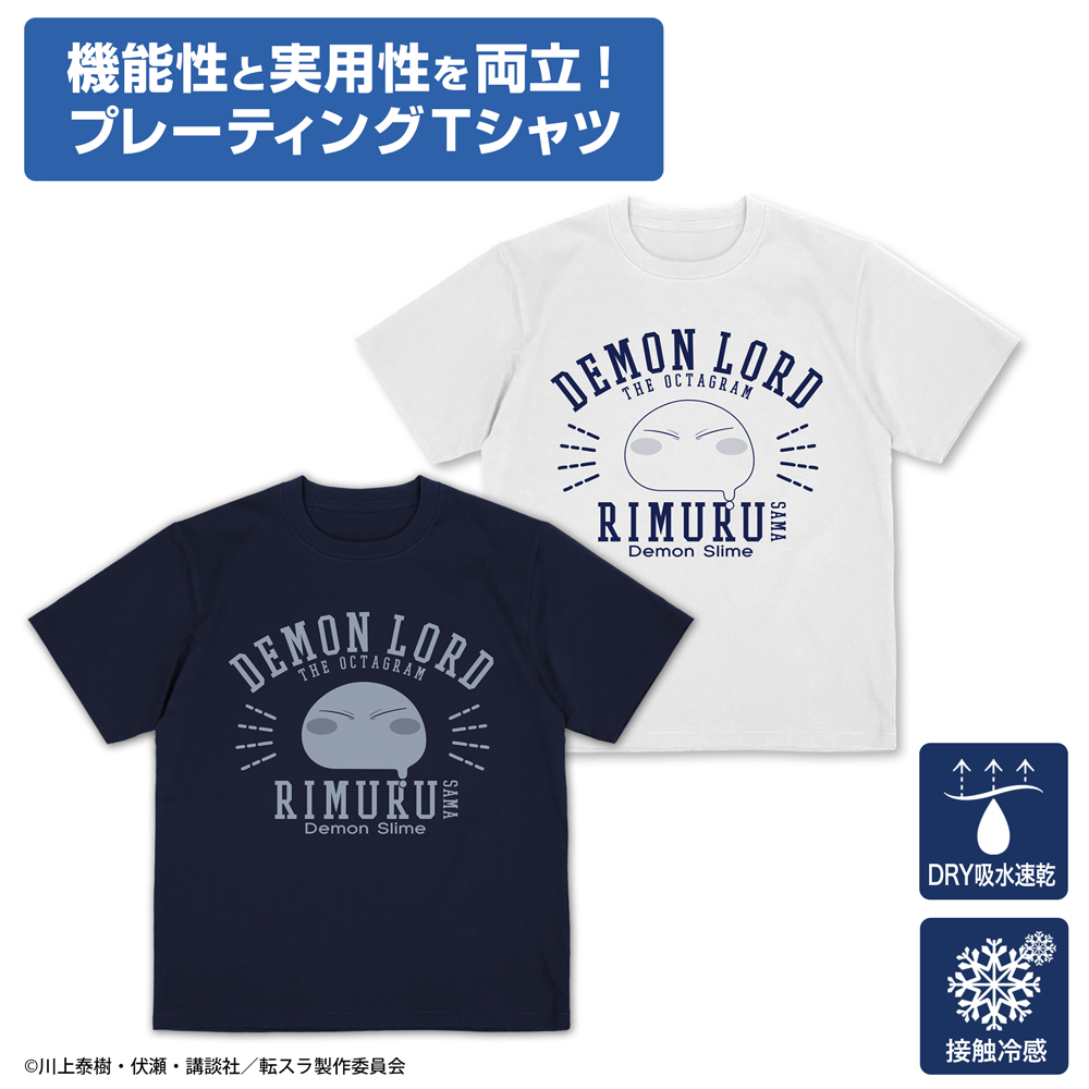 ﾘﾑﾙ様ｶﾚｯｼﾞ ﾌﾟﾚｰﾃｨﾝｸﾞTｼｬﾂ/WHITE COSPA 072726