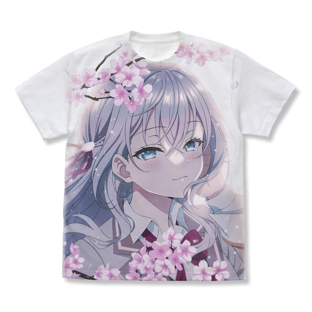 ｱﾘｻ･ﾐﾊｲﾛｳﾞﾅ･九条 ﾌﾙｸﾞﾗﾌｨｯｸTｼｬﾂ/WHITE COSPA 072726