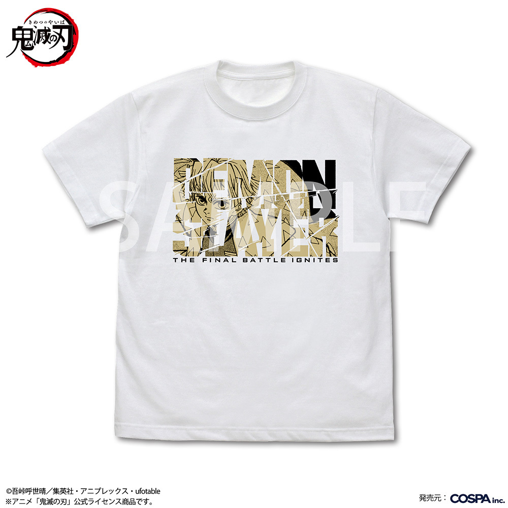鬼殺隊士 我妻善逸 Tｼｬﾂ/WHITE COSPA 072726