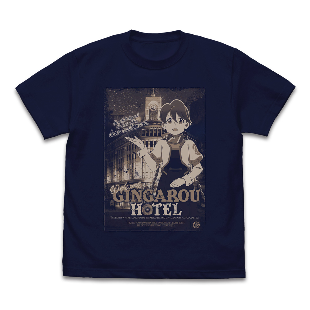 ﾔﾁﾖ ﾎﾟｽﾀｰ Tｼｬﾂ/NAVY COSPA 072726