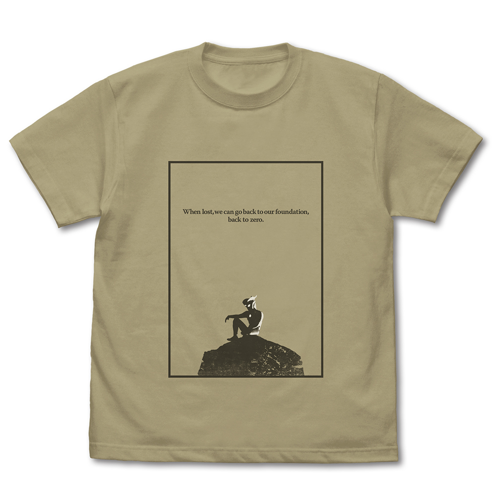 たたずむｳﾙﾄﾗﾏﾝｾﾞﾛ Tｼｬﾂ/SAND KHAKI COSPA 072726