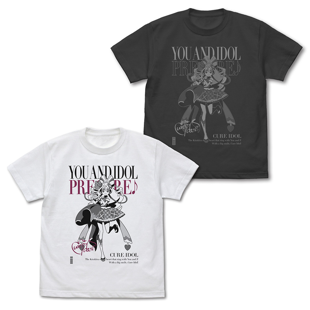ｷｭｱｱｲﾄﾞﾙ Tｼｬﾂ/WHITE COSPA 072726
