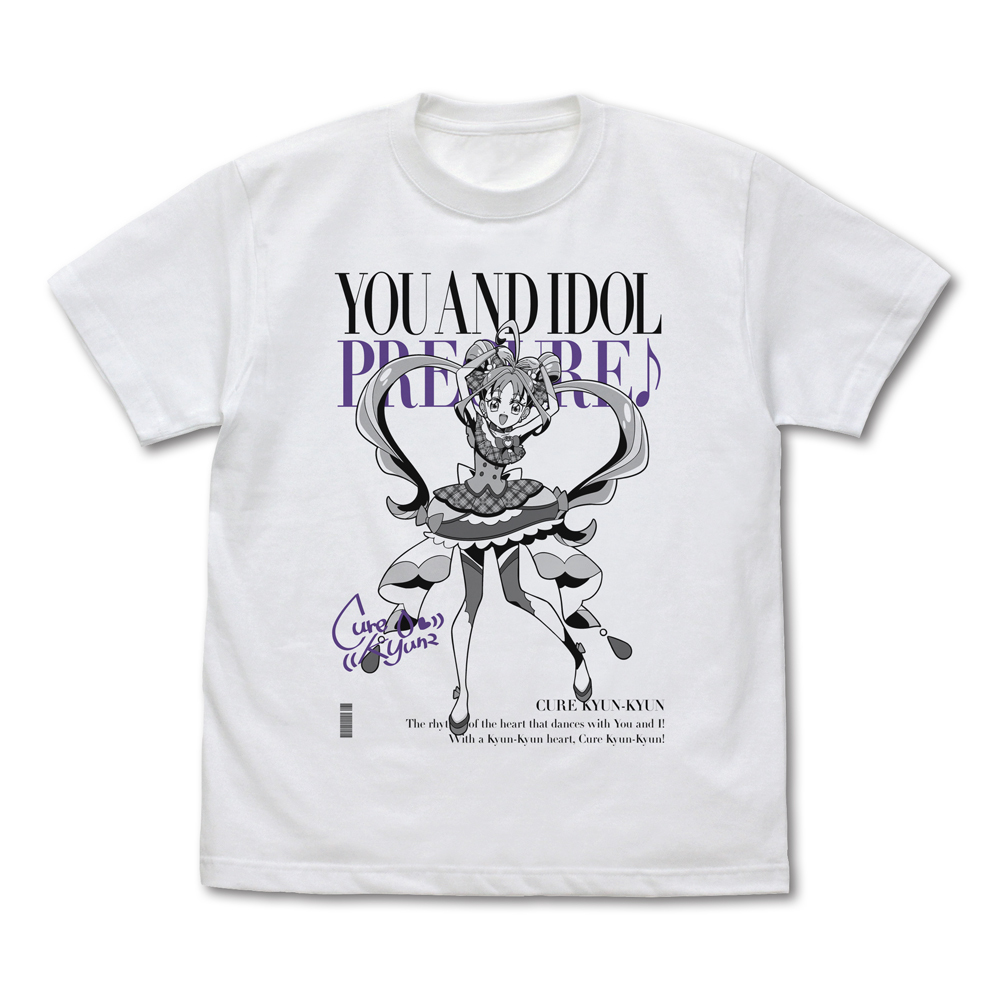 ｷｭｱｷｭﾝｷｭﾝ Tｼｬﾂ/WHITE COSPA 072726