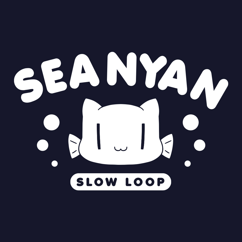 ｽﾛｰﾙｰﾌﾟ(TVA) ｼｰにゃん ﾄﾞﾗｲTｼｬﾂ/NAVY COSPA 072726
