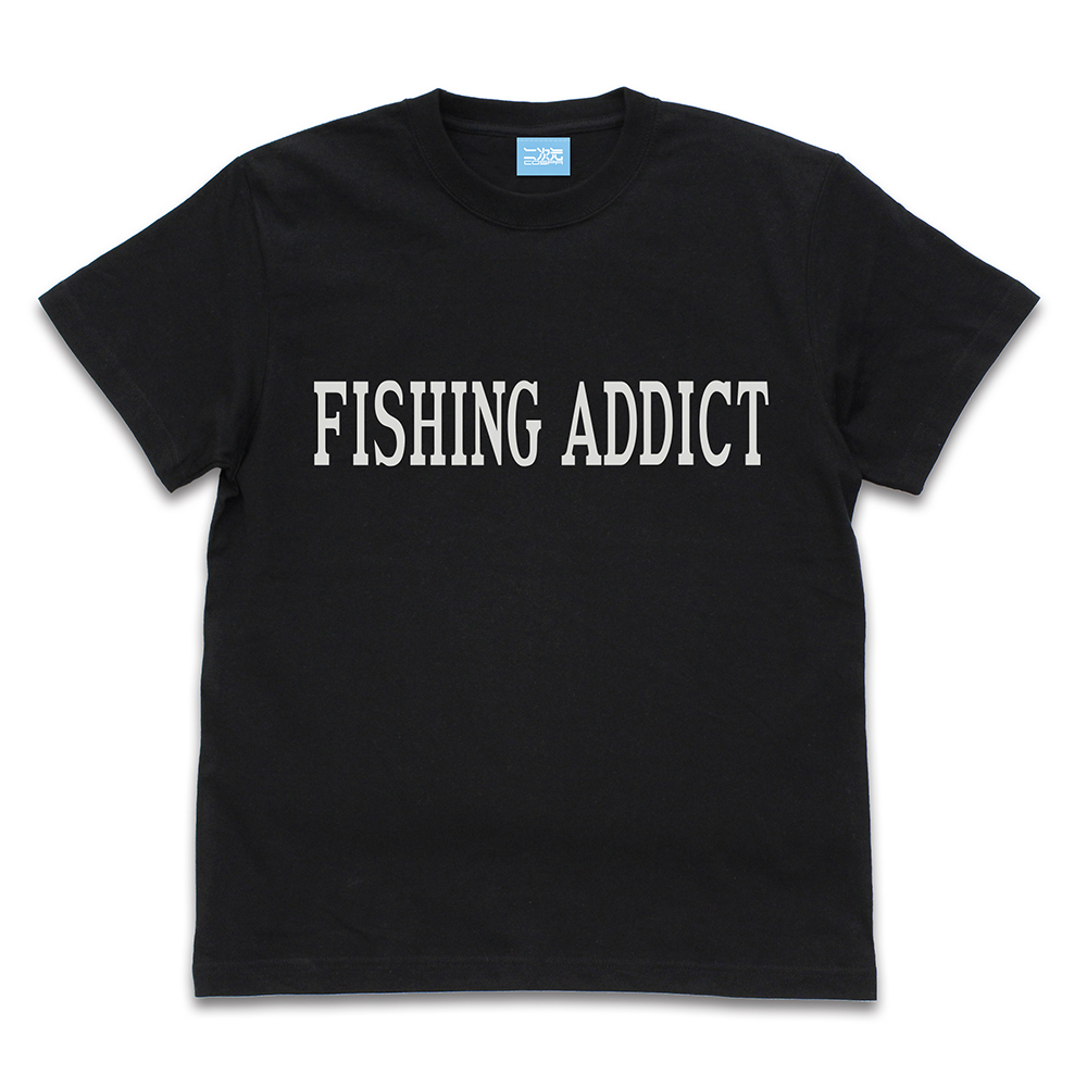 ｽﾛｰﾙｰﾌﾟ(TVA) 小春のFISHING ADDICT Tｼｬﾂ/BLACK COSPA 072726