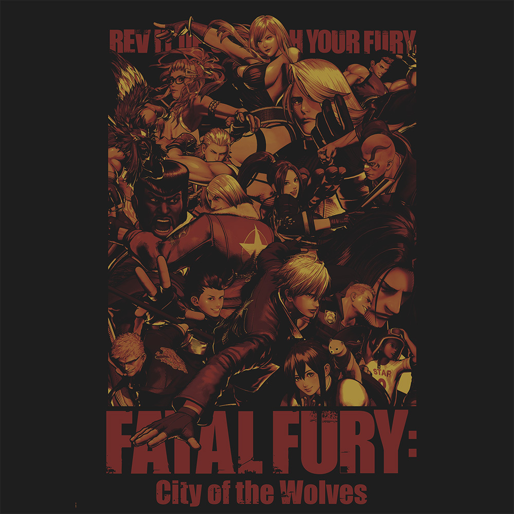 餓狼伝説 City of the Wolves ｷｬﾗｸﾀｰ Tｼｬﾂ/SUMI COSPA 072726
