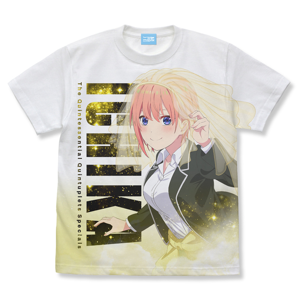 中野一花 ﾌﾙｸﾞﾗﾌｨｯｸTｼｬﾂ/WHITE COSPA 072726