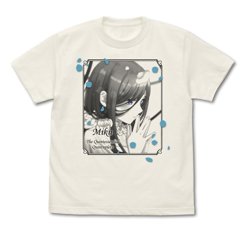 中野三玖 Tｼｬﾂ/VANILLA WHITE COSPA 072726