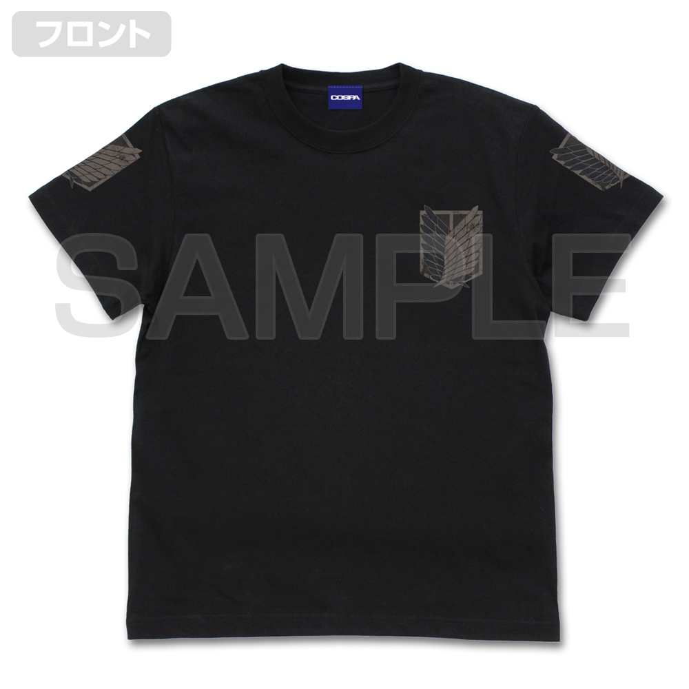 調査兵団 TｼｬﾂVer2.0/BLACK COSPA 072726