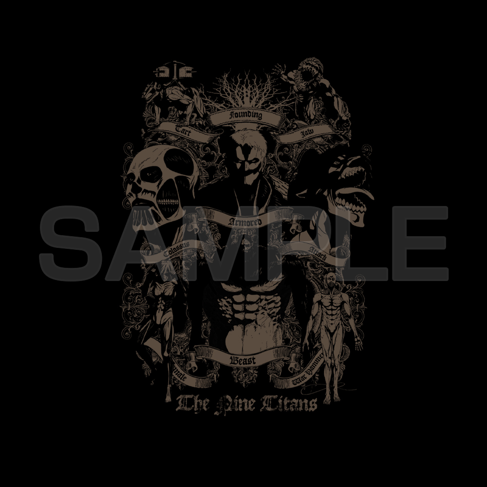 九つの巨人 Tｼｬﾂ Ver2.0/BLACK COSPA 072726