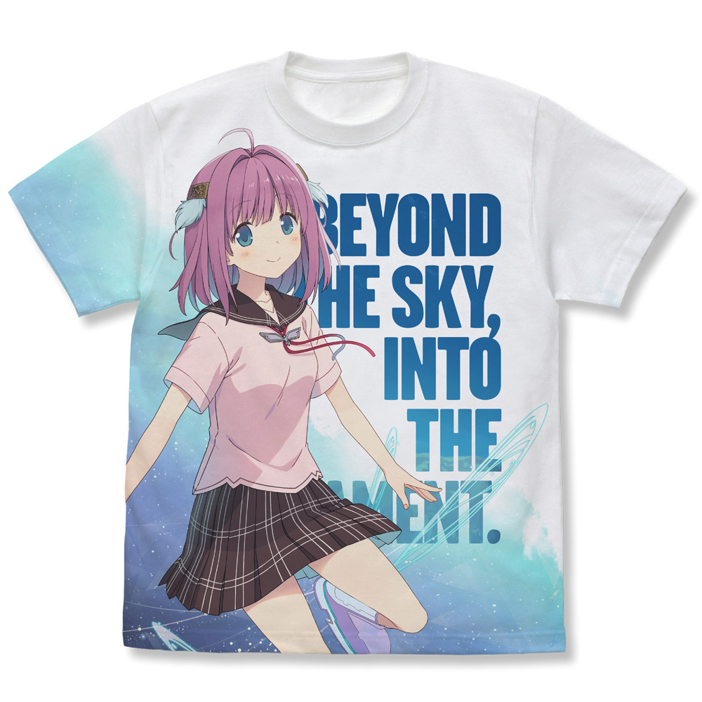 市ﾉ瀬莉佳 ﾌﾙｸﾞﾗﾌｨｯｸTｼｬﾂ Beyond the sky Ver./WHITE COSPA 072726