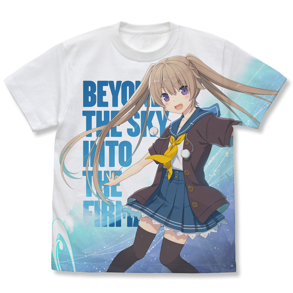 有坂真白 ﾌﾙｸﾞﾗﾌｨｯｸTｼｬﾂ Beyond the sky Ver./WHITE COSPA 072726