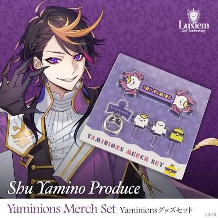 「彩虹社現貨」NIJISANJI【Luxiem 2nd Anniversary】Yaminionsグッズセット 闇ノシュウ