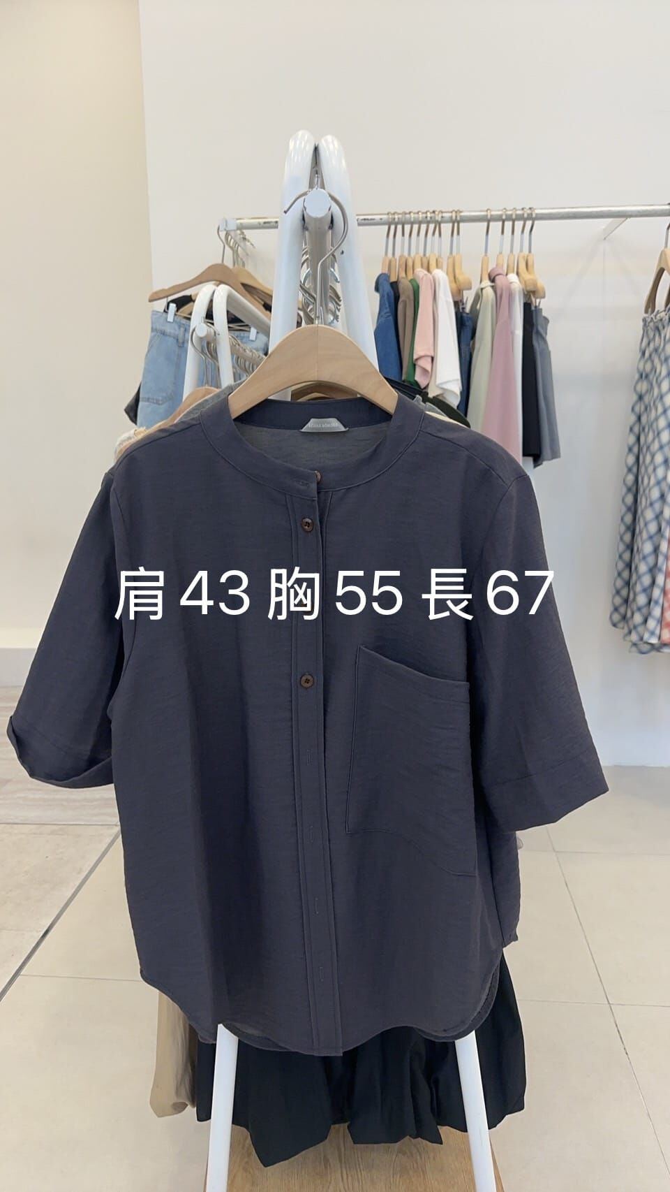 FP6413 單口袋圓領襯衫 *特價貨品不設退換*