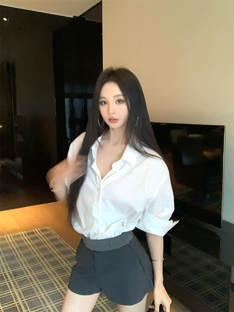 假2件西裝短褲
