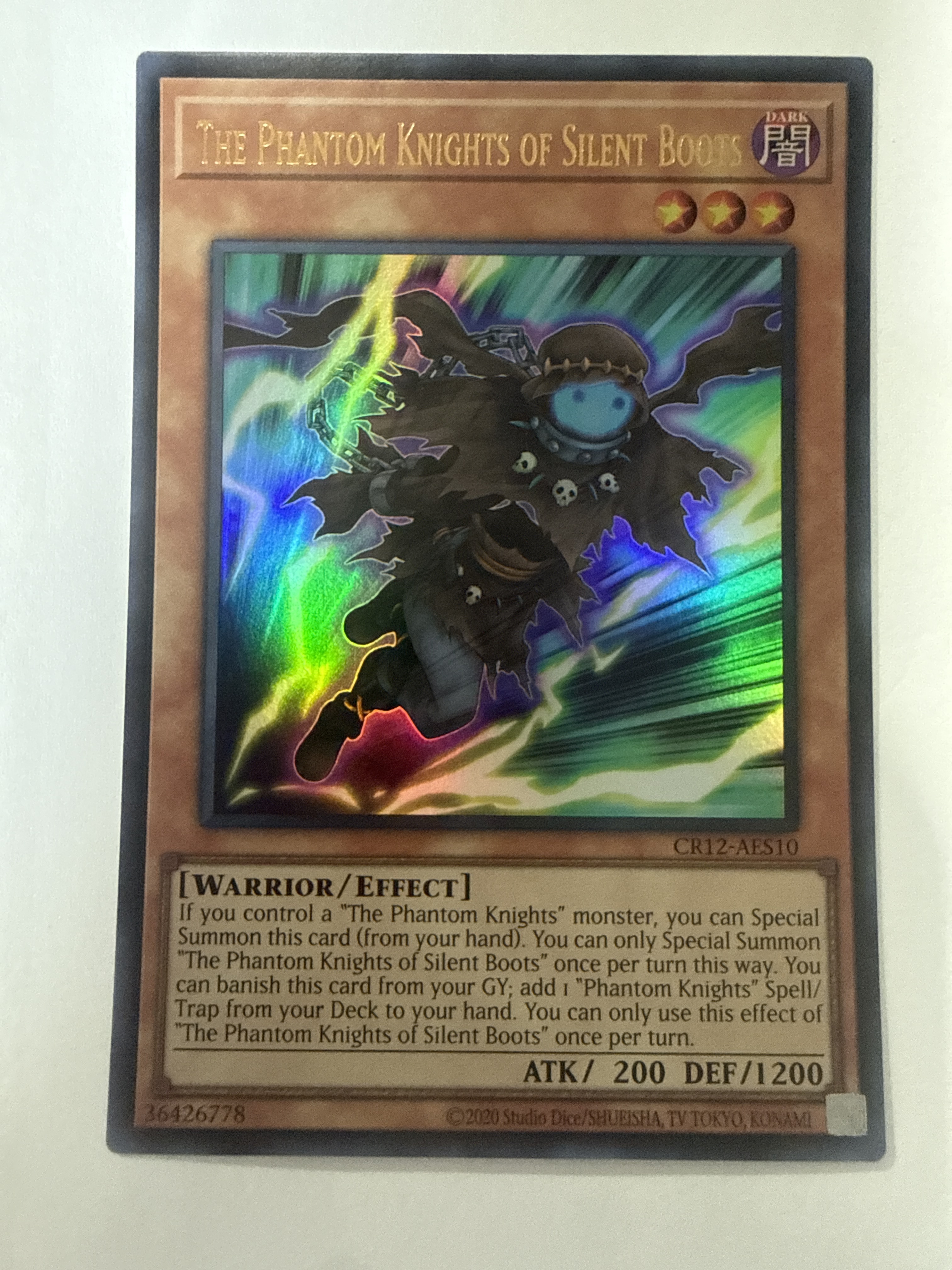 CR12-AES10 (UR)The Phantom Knights of Silent Boots(幻影騎士團 無聲靴)