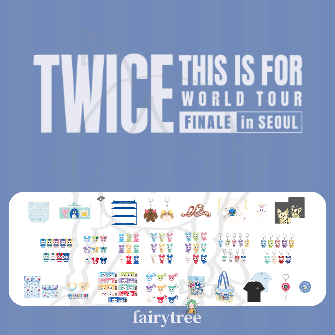 TWICE ' THIS IS FOR ' FINALE in SEOUL 世界巡迴演唱會 首爾終場 官方周邊