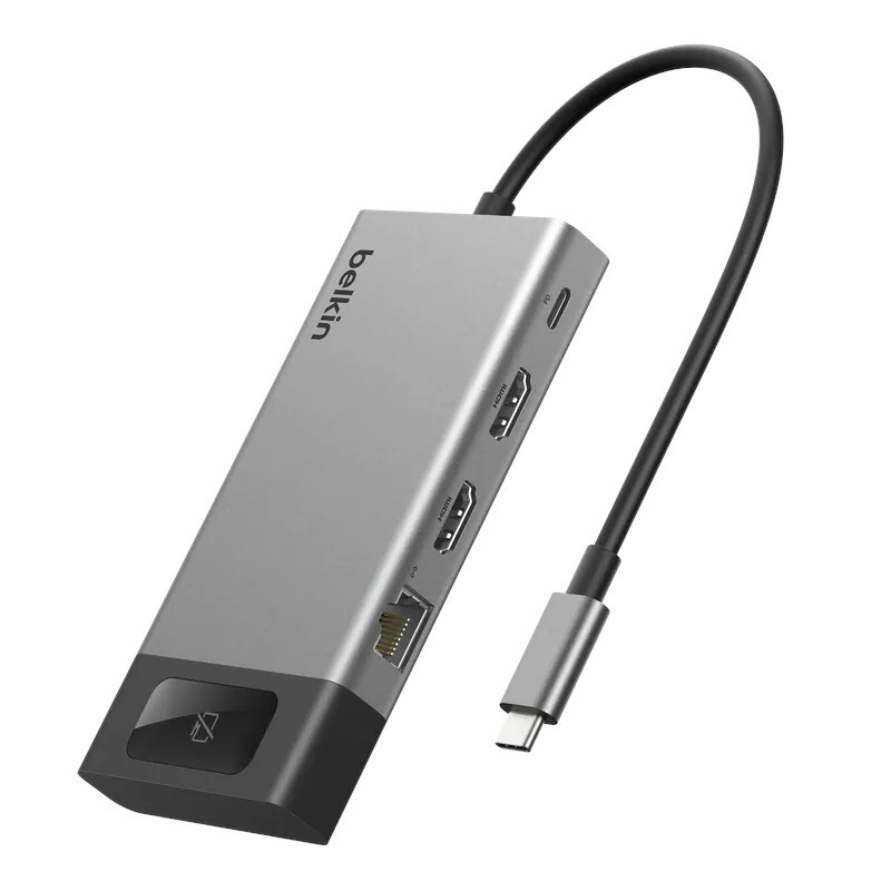 Belkin Connect 8-Port Dual Display USB-C Hub INC027