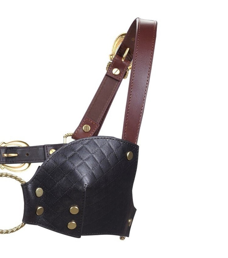 Liebe Seele The Equestrian 御馬皇家 胸甲 法式胸罩 sm馬甲 sm胸罩 真皮SM道具 高級sm道具