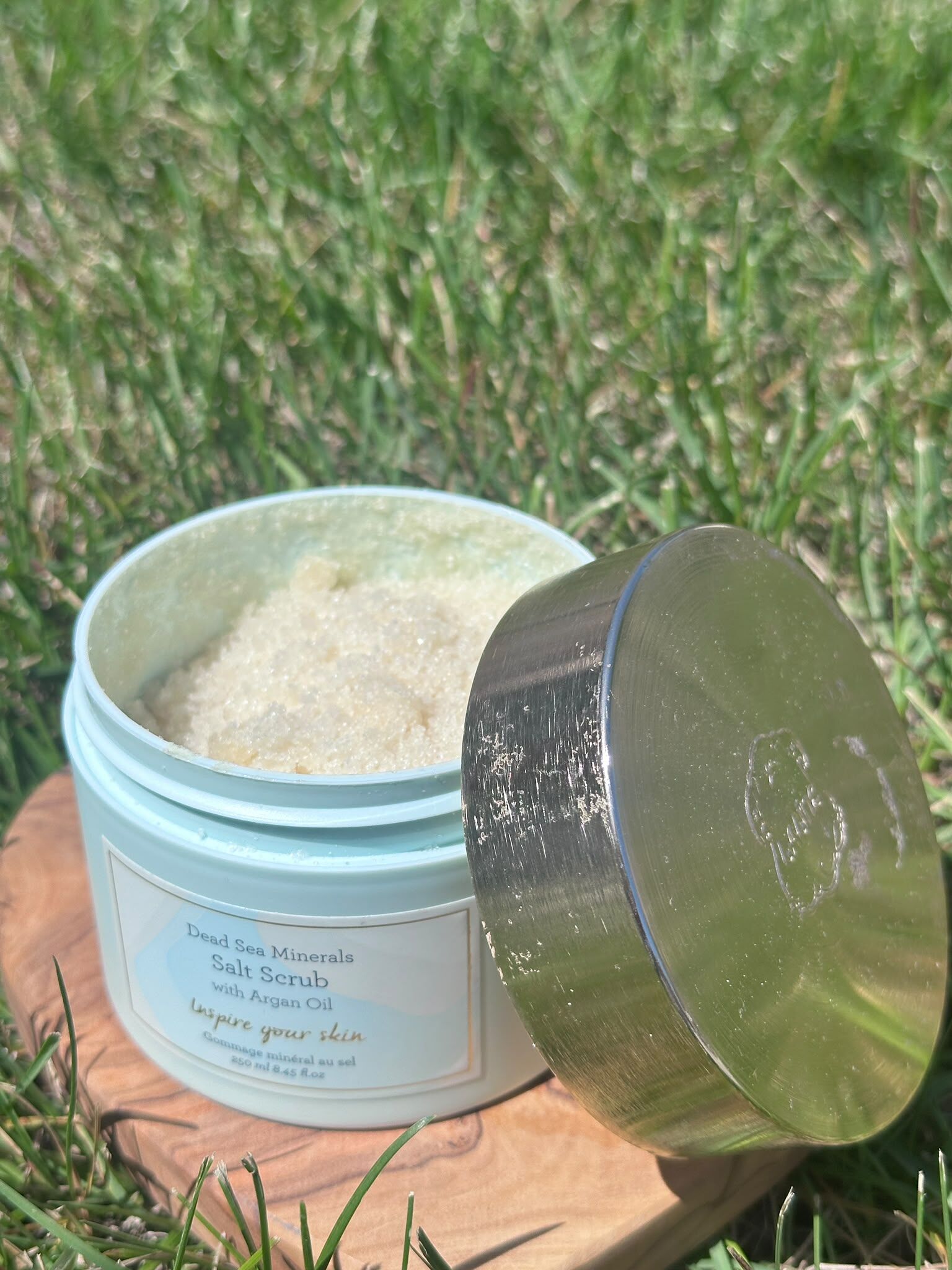 UF40 Laline 死海礦物去角質磨砂膏 250G   Dead Sea Minerals  Exfoliating Scrub 250G
