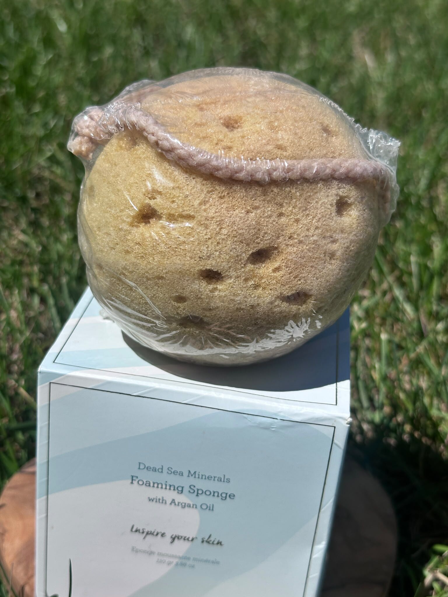 UF41 Laline 死海礦物質沐浴棉  Mineral Foaming Sponge