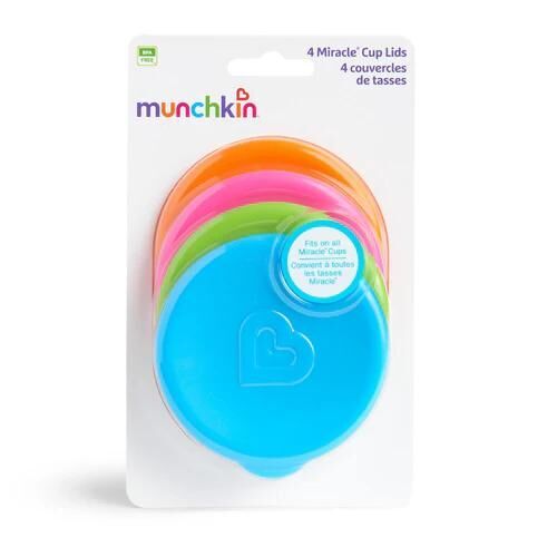 MUNCHKIN MIRACLE® 360度學飲杯蓋(4 件裝)