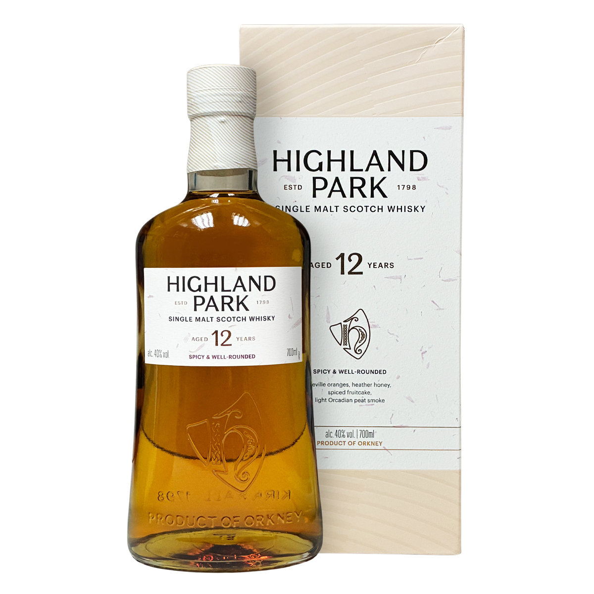 Highland Park 12 Years Old Spicy & Well-Rounded 40%