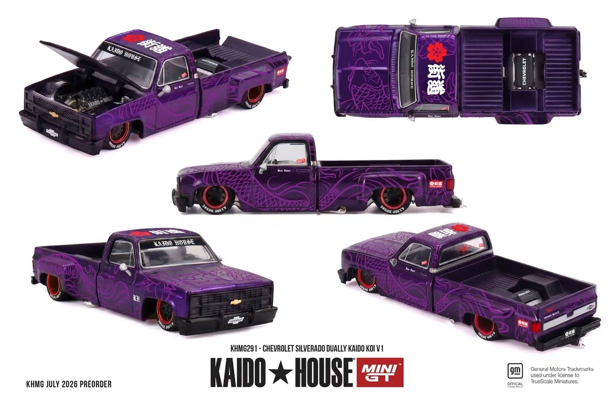 預訂Pre Order- Kaido House Chevrolet Silverado Dually KAIDO Koi V1      (KHMG291)