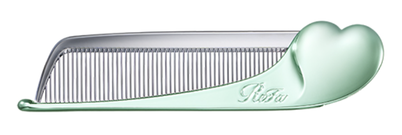 日本REFA Heart Comb Aira 心形抗靜電順髮摺疊尖尾梳