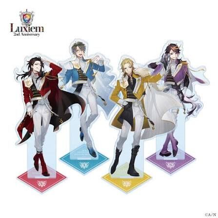 「彩虹社現貨」Nijisanji luxiem 2nd anniversary 立牌