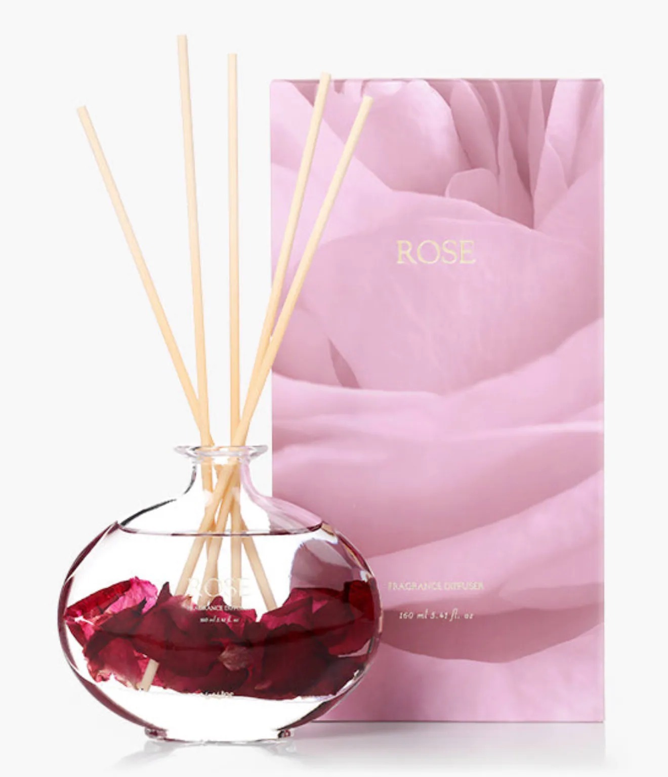 UF78 Laline 玫瑰擴香瓶(細) 160ml  Rose diffuser 160ml