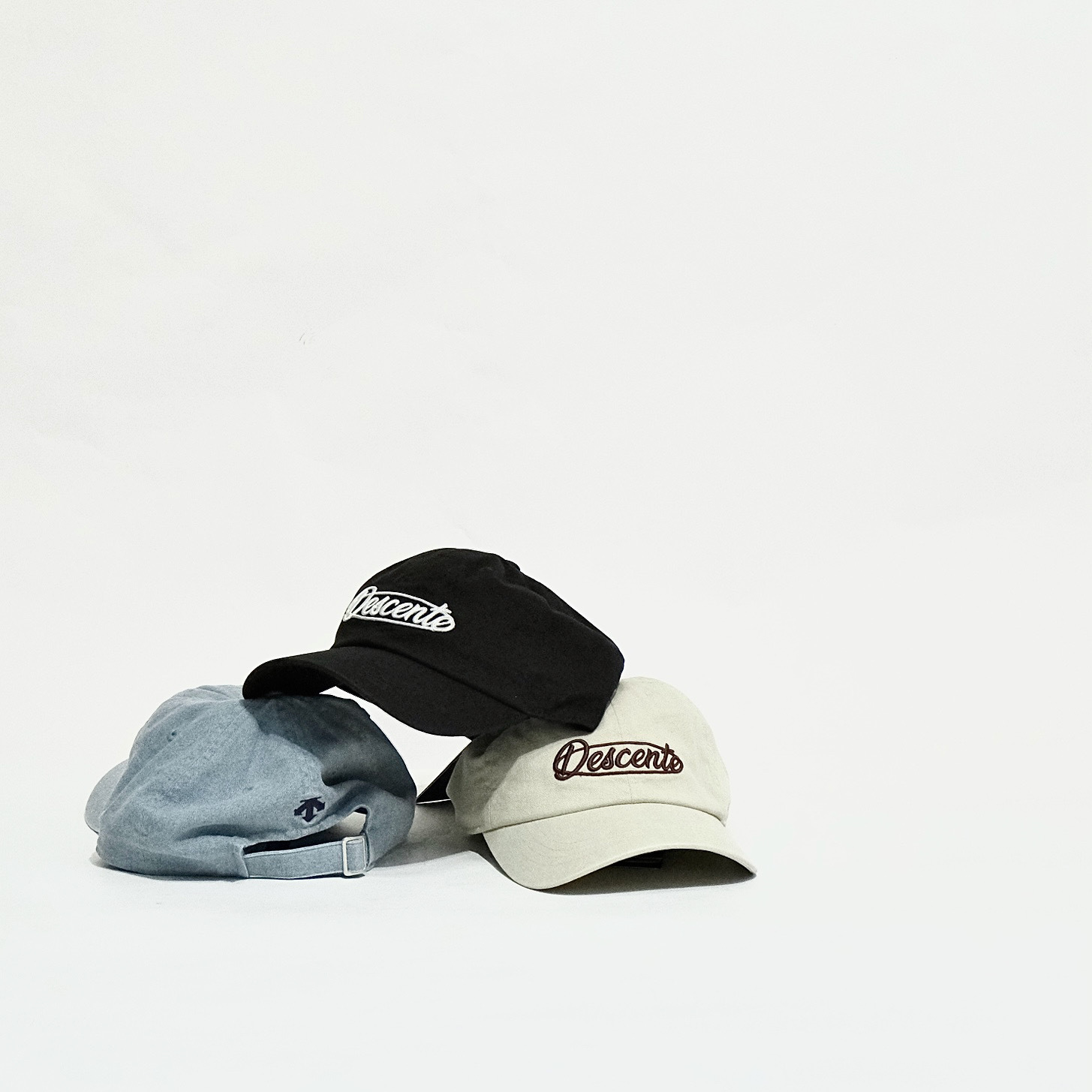DESCENTE Sports Basic Classic Wording Ball Cap 運動帽 SR123UCP1G