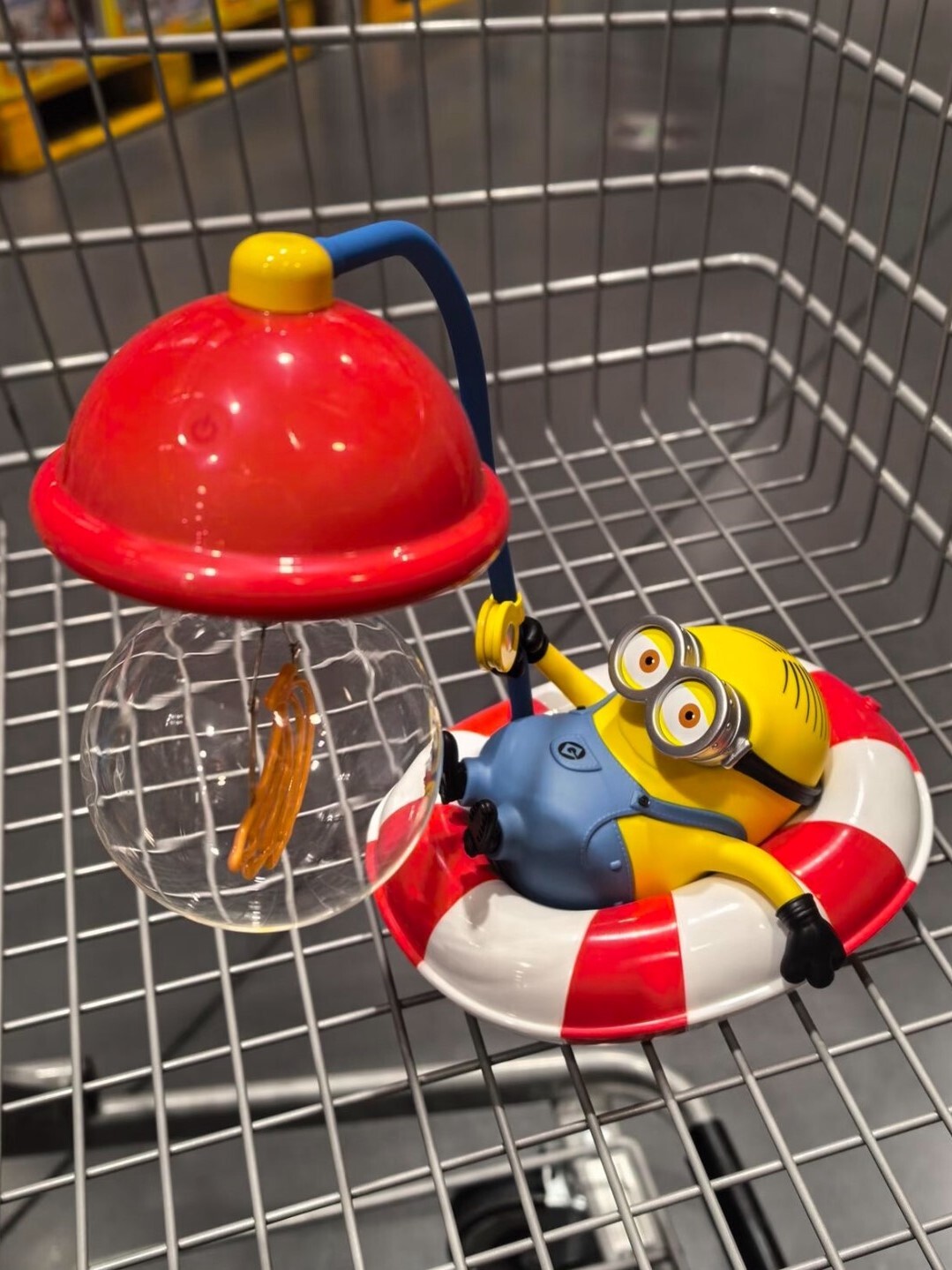 Minions Fishing Design Night Light