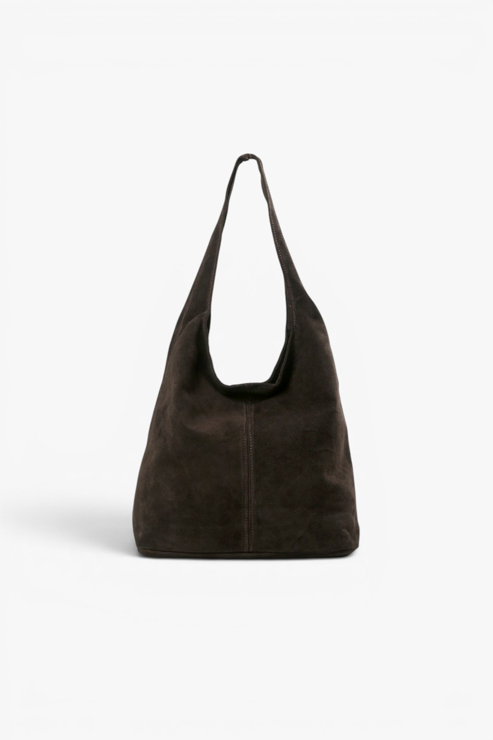 Bucks 真皮輕量肩背包 深咖