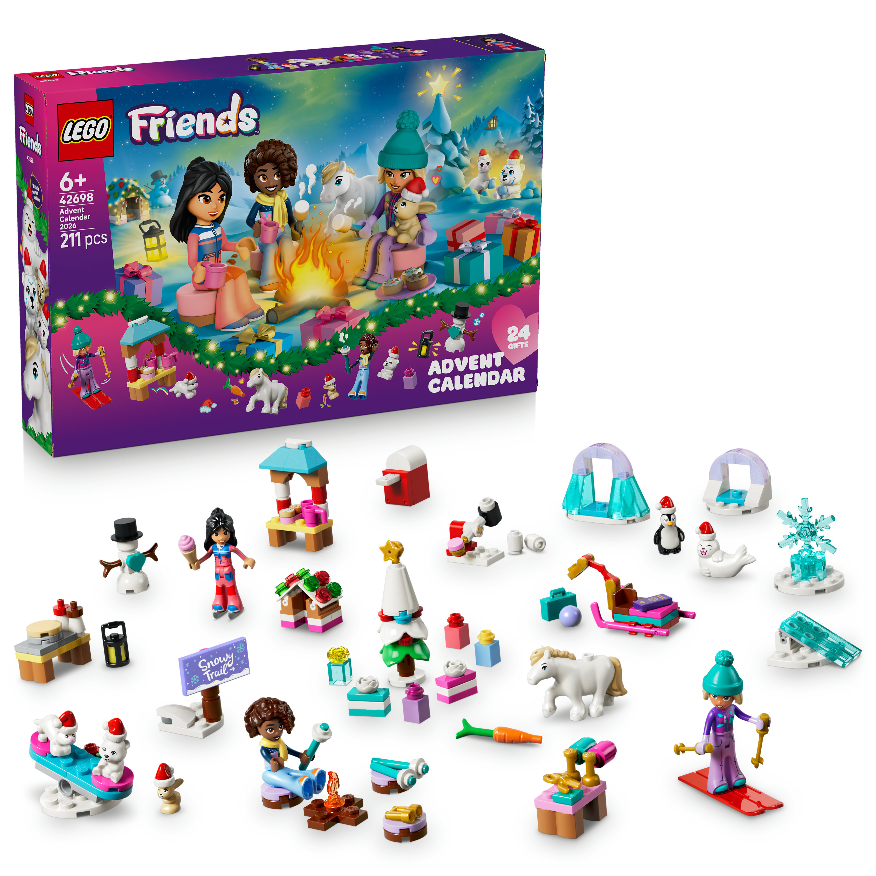 42698 LEGO® Friends 2026 年驚喜月曆