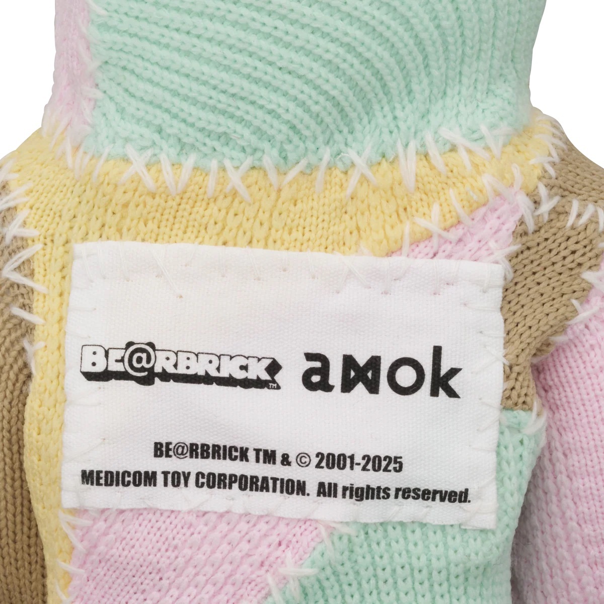amok KNIT 400％ BE@RBRICK